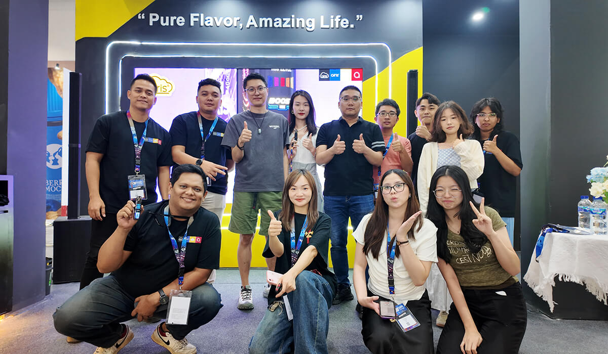 Team Group shot at Booth B85