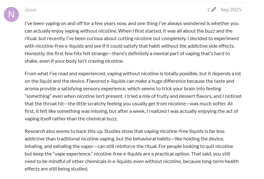 Real User Experiences from the ALINOWWOS SNIAVAE Forum